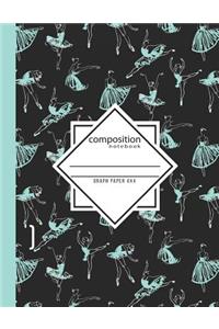 Composition Notebook Graph Paper 4x4