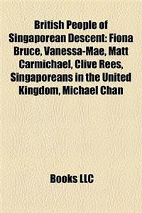 British People of Singaporean Descent