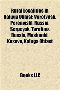 Rural Localities in Kaluga Oblast