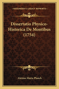 Dissertatio Physico-Historica De Montibus (1754)