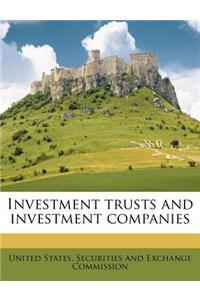 Investment Trusts and Investment Companies