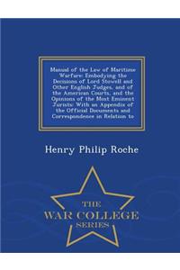 Manual of the Law of Maritime Warfare
