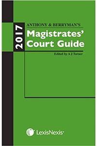 Anthony and Berrymans Magistrates Court Guide 2017