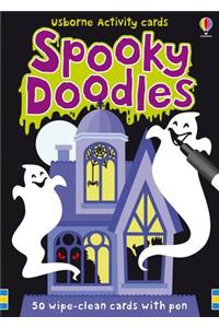 Usborne Activity Cards Spooky Doodles