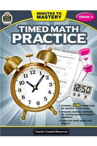 Minutes to Mastery-Timed Math Practice Grade 4