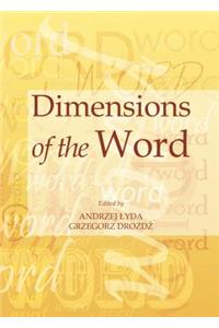 Dimensions of the Word