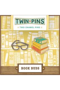 Book Buds Twin Pins