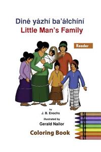 Little Man's Family Coloring Book