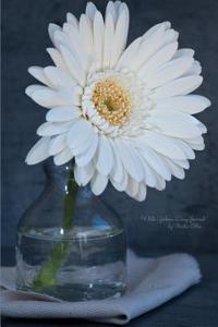 White Gerbera Daisy Journal