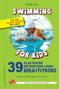 39 Illustrated instruction cards - Breaststroke -