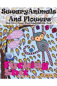 ANTI-STRESS Swear Word Adult Colouring Book