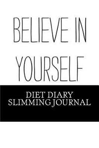 A5 Diet Diary, Slimming Journal, Workout Log Book 2017