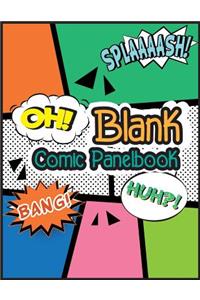 Blank Comic Panel book