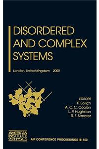 Disordered and Complex Systems