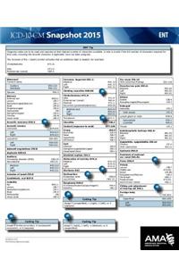 ICD-10-CM 2015 Snapshot Card - Ent