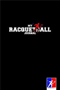 My Racquetball Journal Dot Grid Style Notebook