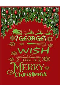 GEORGE wish you a merry christmas