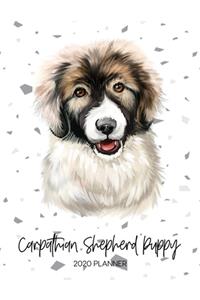 Carpathian Shepherd Puppy 2020 Planner