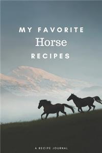 My favorite horse recipes