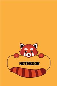 Notebook Red Panda