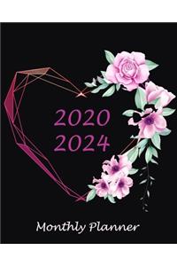 Monthly Planner 2020-2024