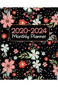 Monthly Planner 2020-2024