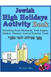 Jewish High Holidays Activity Book