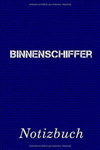Binnenschiffer Notizbuch