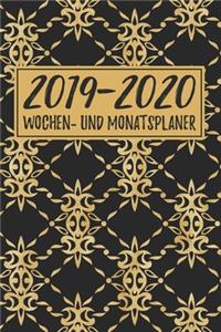 2019 2020 Wochen- und Monatsplaner