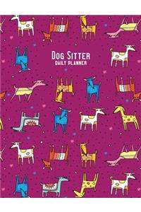 Dog Sitter Daily Planner