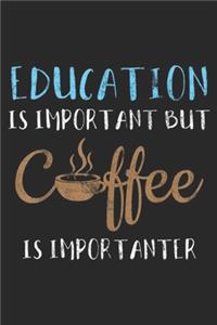 Education Is Important But Cffee Is Importanter