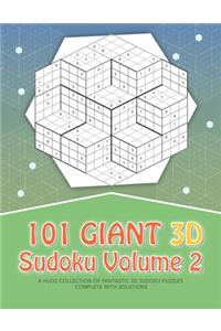 101 Giant 3D Sudoku - Volume 2