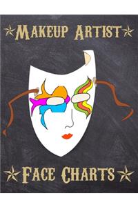 Makeup Artist Face Charts
