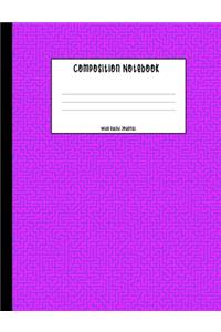 Composition Notebook