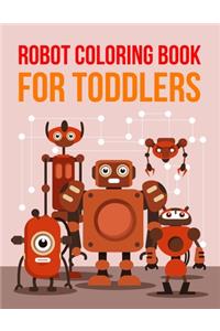 Robot Coloring Book For Toddlers