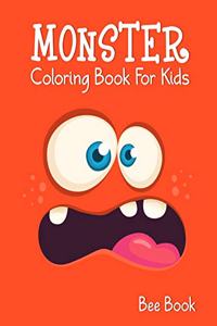 Monster Coloring Book For Kids