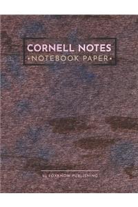 Cornell Notes Notebook