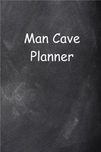 2020 Daily Planner For Men Man Cave Planner Chalkboard Style 388 Pages