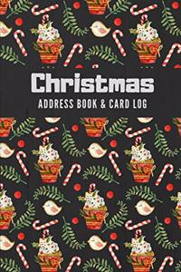 Christmas Address Book & Card Log