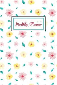 2018-2020 Monthly Planner: Three Year Monthly Schedule Organizer Planner - 36 Months Calendar - Agenda Planner For The Next Three Years, Appointment Notebook, Monthly Planner,