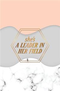 She's a Leader in Her Field