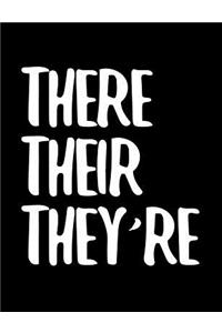 There Their They're