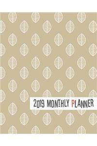 2019 Monthly Planner