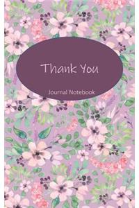 Thank You Journal Notebook