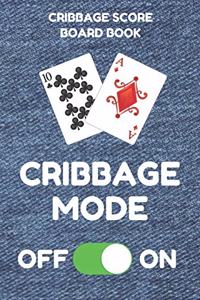 Cribbage Score Board Book
