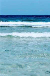 Gentle Blue Surf of the Maldives Journal