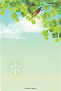 Up in the Leaves Blank Book
