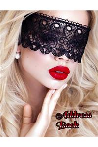 Address Book: Large Print Book, 8 1/2 X 11