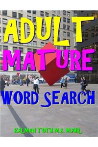 Adult Mature Word Search