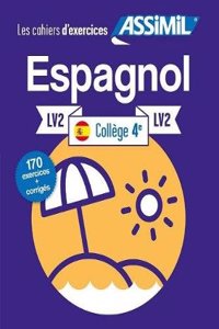 Cahier d'exercices ESPAGNOL - niveau classe de 4e - LV2